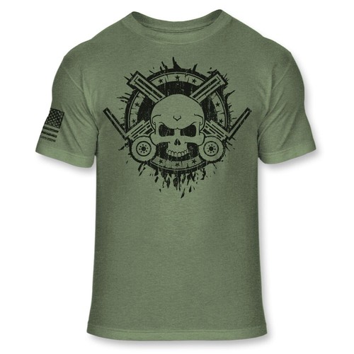 Forklift operator skull - forklift,