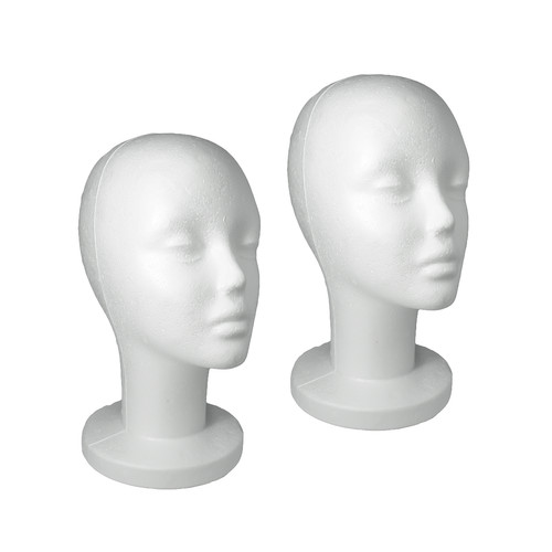 Female mannequin head - female,