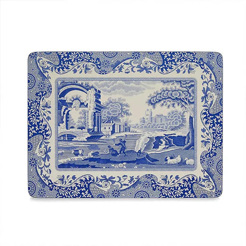 Spode blue italian set 6 - spode,