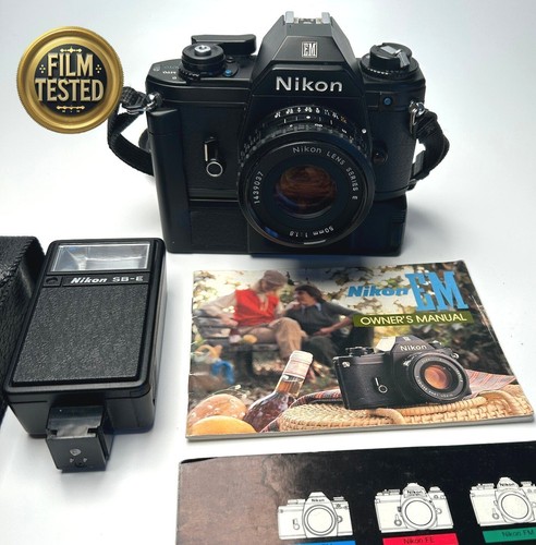 Nikon 35mm slr film - em, camera