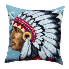 Needlepoint Pillow Kit 40x40