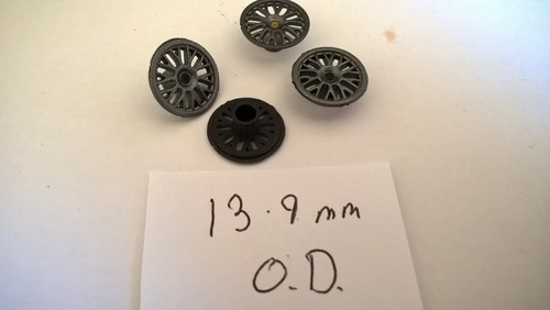 Scalextric wheel black - scalextric,