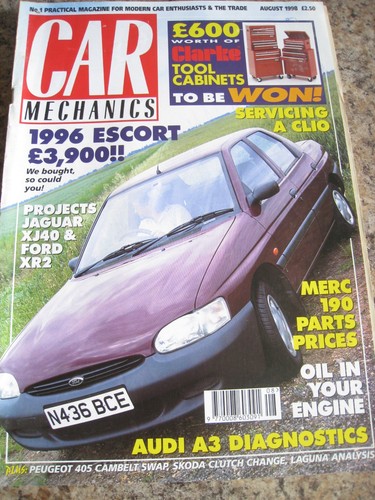Car mechanics aug 1998 - mechanics,