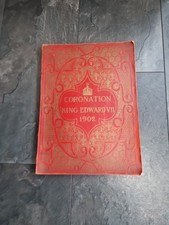 Coronation of King Edward V11 book -  Illustrated London News 1902 Antique 