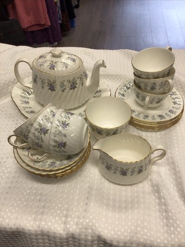 Minton tea set alpine - minton, spring