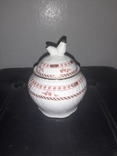 Vintage Italian Tognana Lidded Sugar Bowl