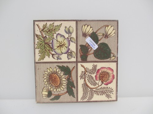 Antique ceramic tile - ceramic, old