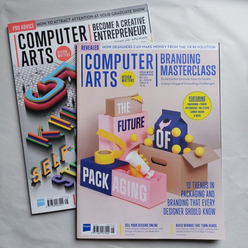 Computer arts magazine design - computer,