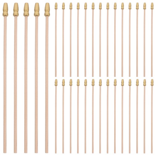 Small wooden flagpole with - wooden,