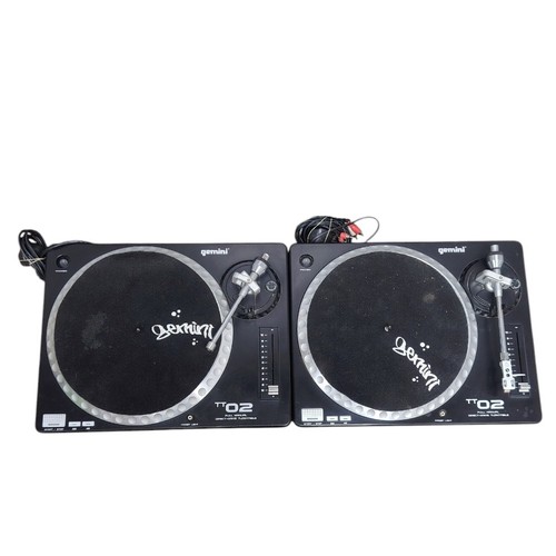Gemini tt02 turntable - turntable, (pair)