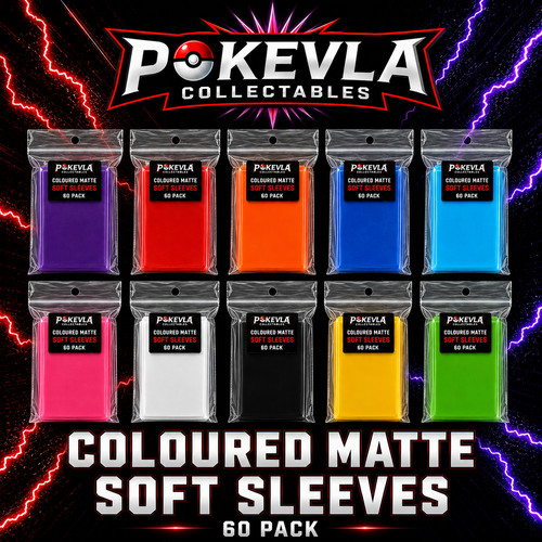 Matte trading card sleeves - matte,