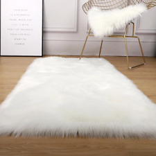 Extra Large Faux Fur Sheepskin Fluffy Rug Soft Living Room Bed Carpet Floor Mat