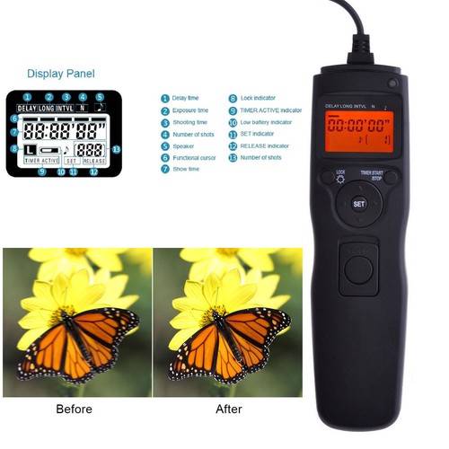 Time lapse intervalometer - lapse,