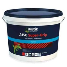 BOSTIK A150 SUREGRIP NON-SLIP WALL TILE ADHESIVE 10L OFF WHITE