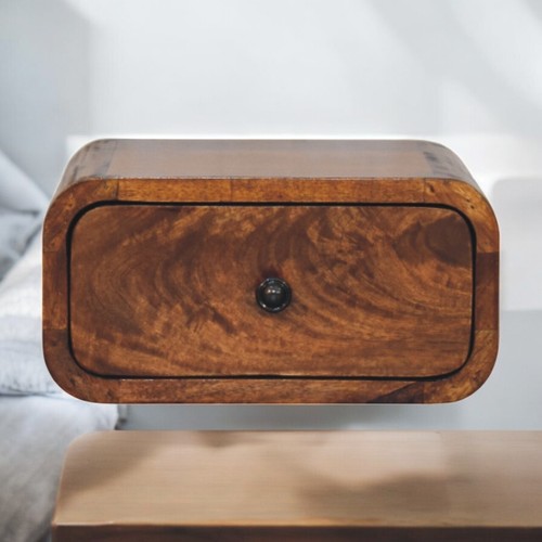 Wall mounted chestnut drawer - wall, 1