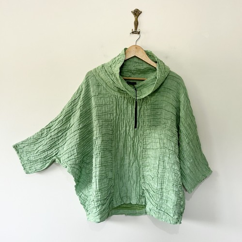 Grizas silk linen - grizas, crinkle