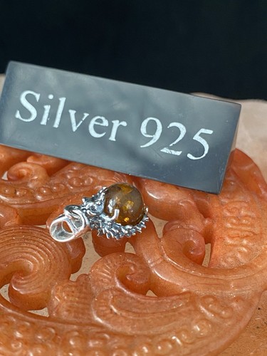 Solid silver genuine baltic - silver,