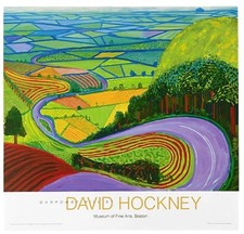 David hockney garrowby hill - david,