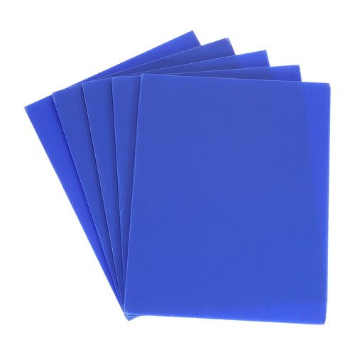 5pcs corrugated plastic sheets - plastic,