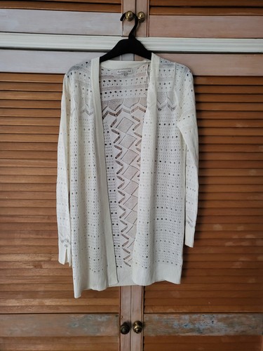 Knitted cream cardigan - f&f,