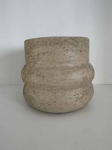 Bubble beige textured ceramic - textured,