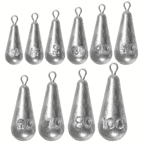 Lead sinkers teardrop - -,