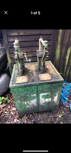 Vintage oil dispenser pump - vintage,