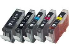5x CLI-8 / PGI-5 Compatible