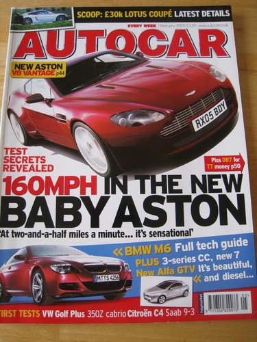 Autocar magazine feb 2005 - autocar,