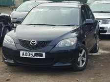 2005 MAZDA 3 TS 1.6 PETROL BLACK WHEEL NUT BREAKING