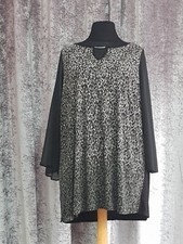 Plus Size Ladies Black And