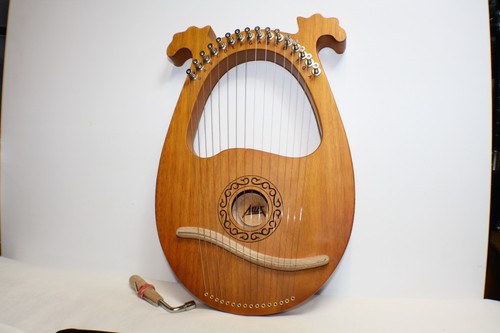 Vintage strings lyre harp - 16,