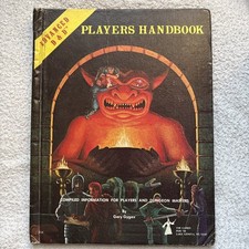 Advanced players handbook - advanced, d&d