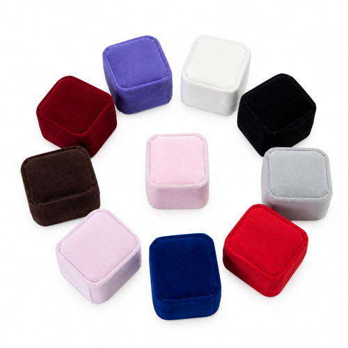 Black pink velvet jewellery - black/pink,