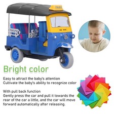 Pull Back Thai Tricycle Thai Tricycle Car Model Color Objects Recognition Fo✈