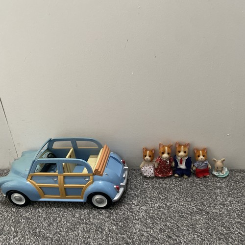 Sylvanian families blue - families,