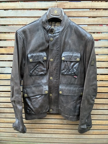 Belstaff brad brown leather - belstaff,