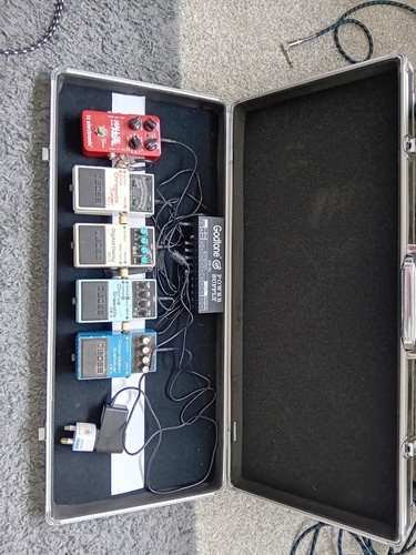 Guitar pedal board - guitar, pedals