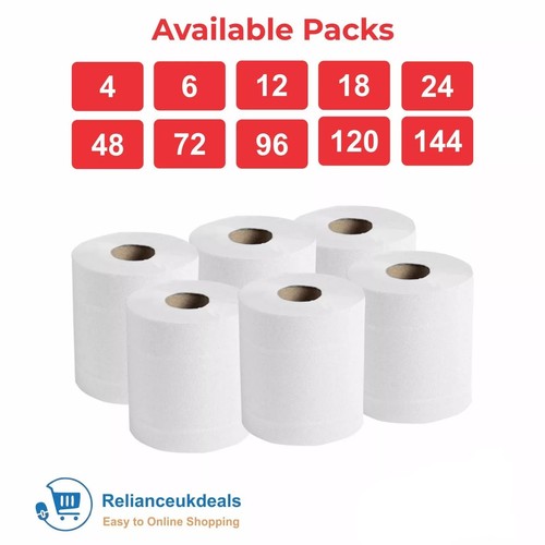 Centrefeed white rolls - centrefeed,