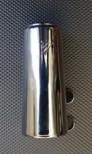 RARE VANDOREN TOP FASTENING NICKLE CAP AND LIGATURE  FOR Bb CLARINET