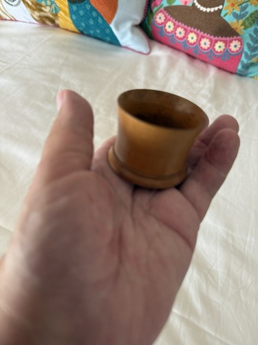 Georgian boxwood treen - boxwood, dice