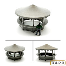 DAPR - OO Gauge Model Railway Scenery Kit - Fairground Stall Stand