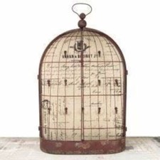 80cm BIG ! Flat Decorative Birdcage Table Plan Wedding Wall Decor Pegs + 3 Hooks