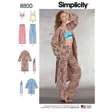 SIMPLICITY 8800 MISSES' ROBES
