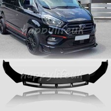 For Ford Transit Custom 2012-2024 Front Bumper Splitter Lip Diffuser Spoiler