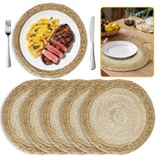 Woven 6pcs Round Placemats