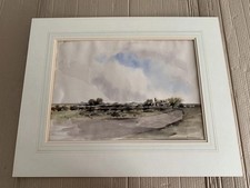 Philip Gardner Original Water Colour Painting Card Mounted / Framed 70x56cm