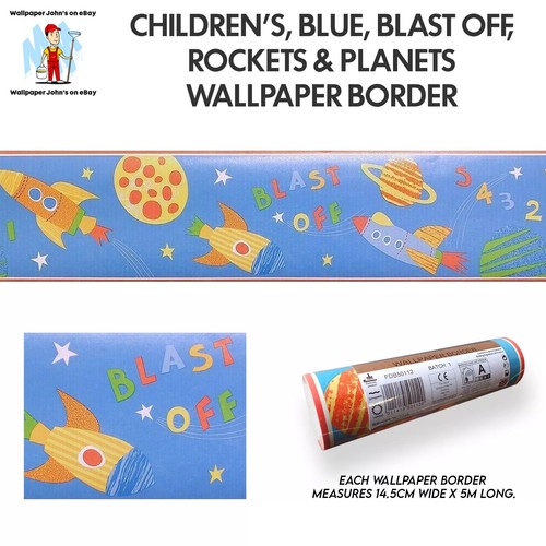 Children blue blast off - children's,, blue,