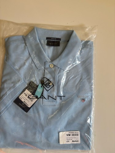 Gant baby blue - blue, polo
