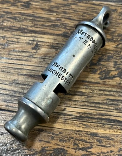 Antique retailer whistle - antique,